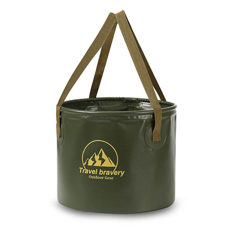 20L Collapsible Bucket Folding Large Capacity Leakproof Huge Loading Fishing Bucket Camping Water Bag Camping Supplies (image for) 20L Collapsible Bucket Folding Large Capacity Leakproof Huge Loading Fishing Bucket Camping Water Bag Camping Supplies
